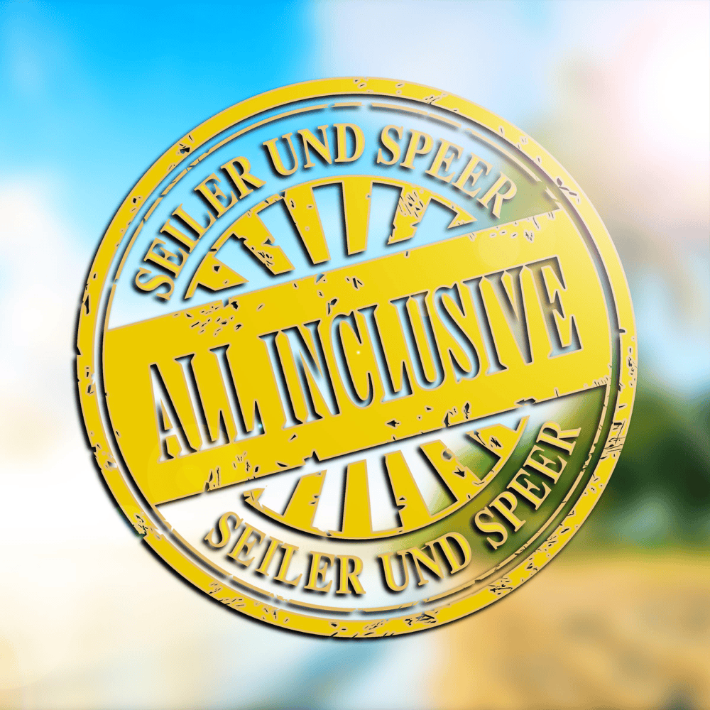 Album cover art for "All Inclusive" by Seiler und Speer