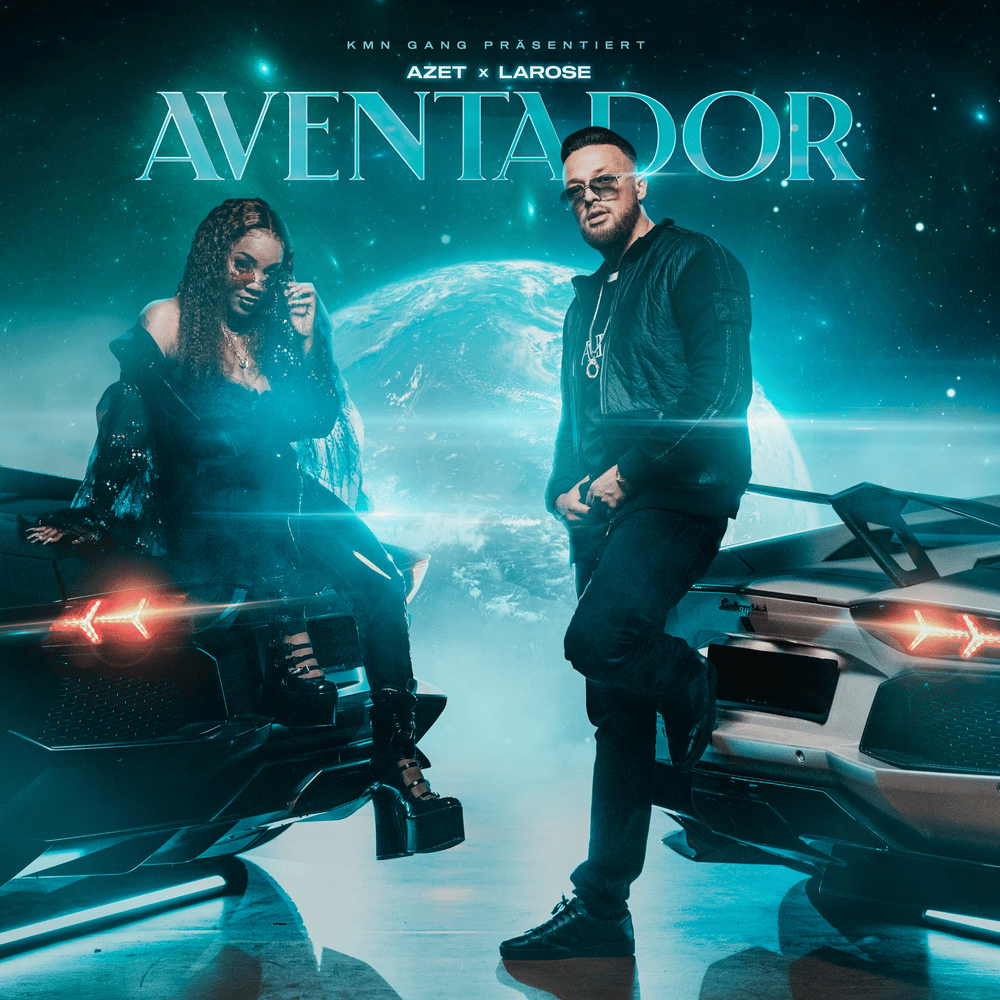 Album cover art for "Aventador" by Azet