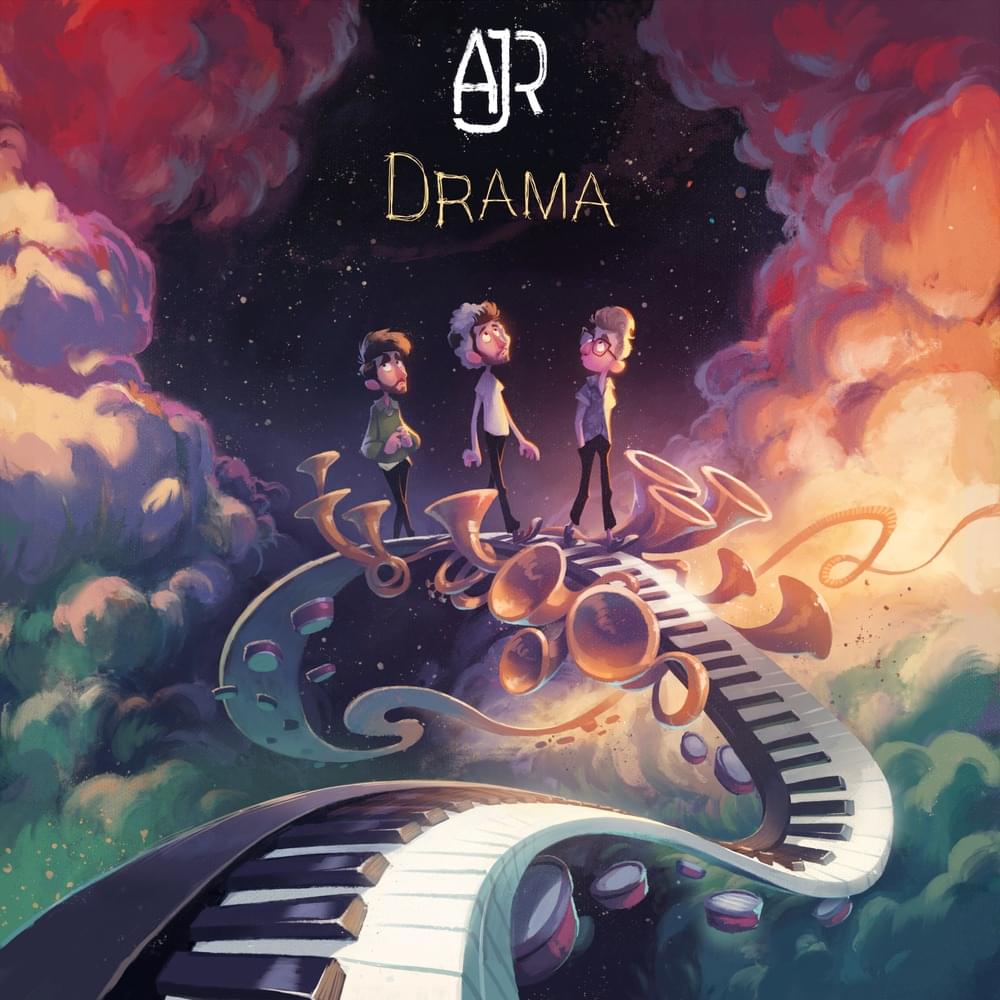 Album cover art for "Drama" by AJR