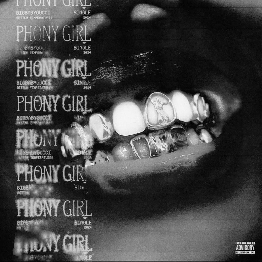 Album cover art for "Phony Girl" by BIGBABYGUCCI