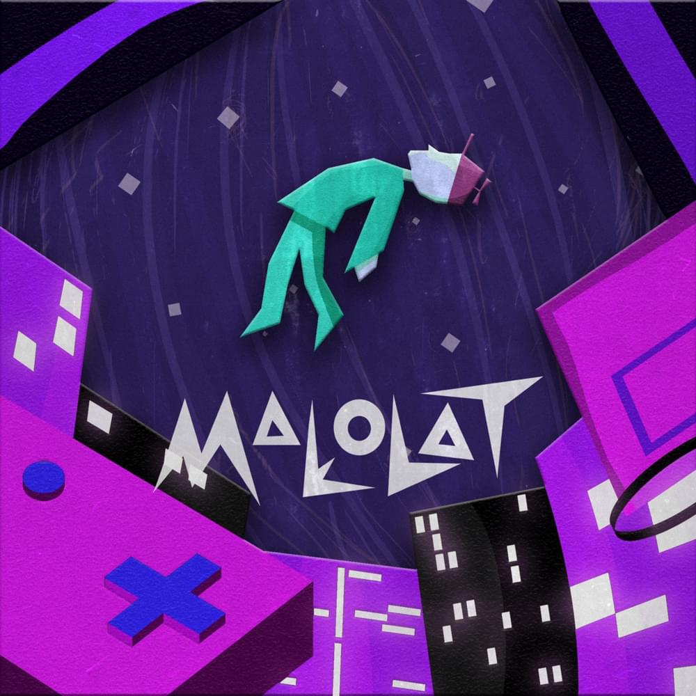 Album cover art for "Małolat" by Qry
