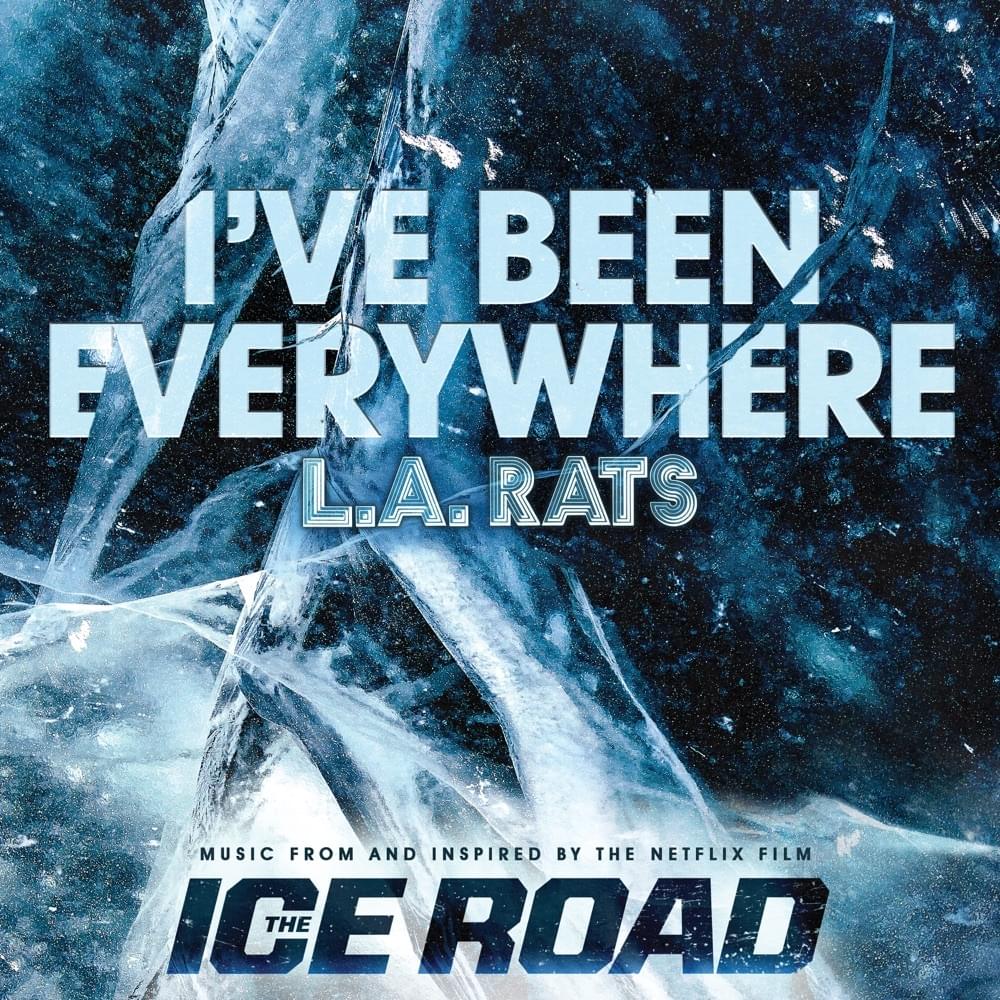 Album cover art for "I’ve Been Everywhere" by L.A. Rats