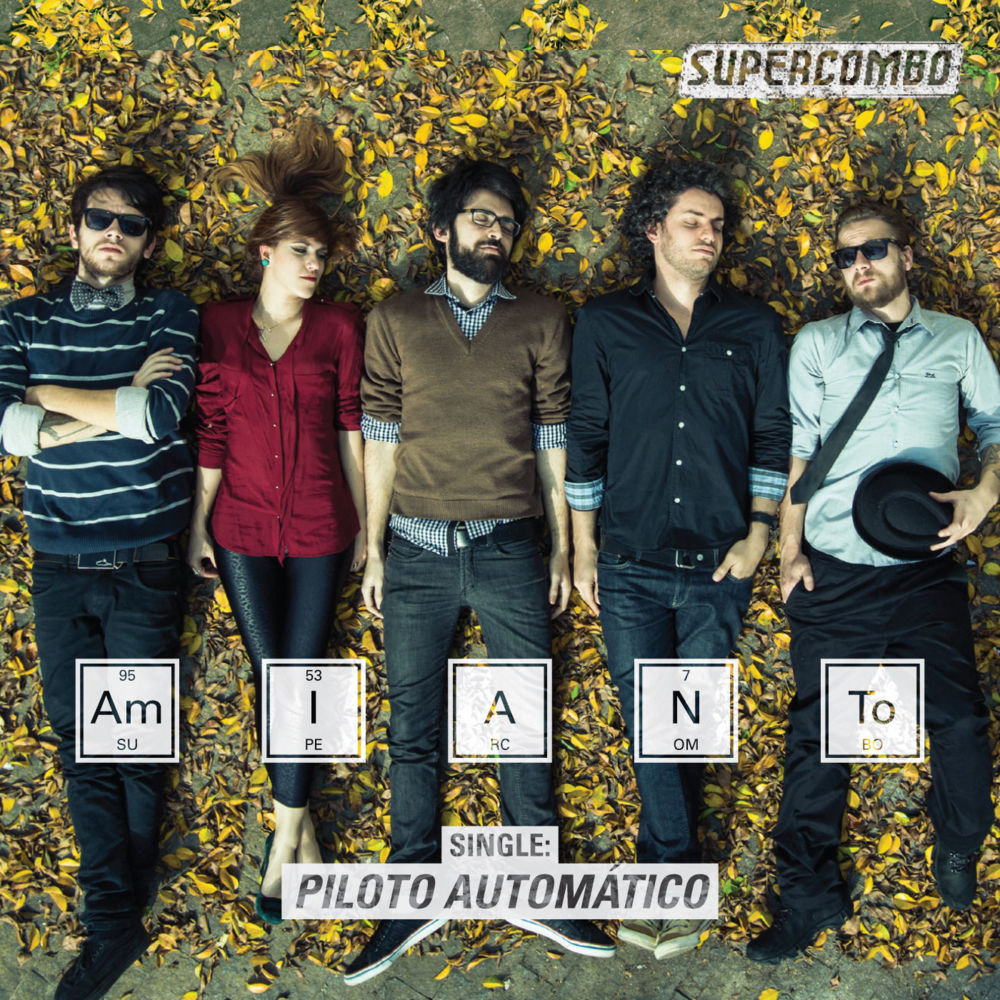 Album cover art for "Piloto Automático" by Supercombo