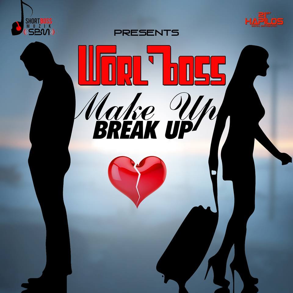 Album cover art for "Make Up Break Up" by Vybz Kartel