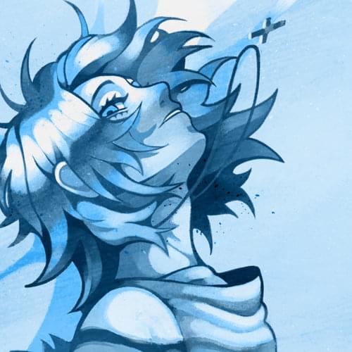 Album cover art for "Monochrome" by CircusP & Aido Ishiame
