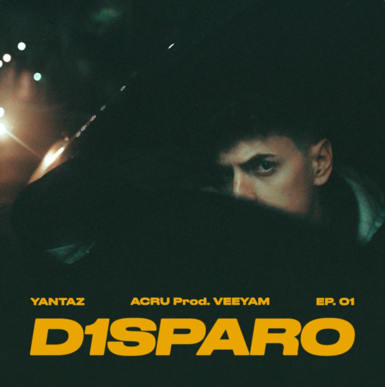 Album cover art for "D1SPARO" by Acru