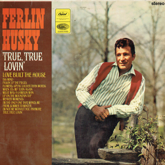 Album cover art for "True, True Lovin’" by Ferlin Husky