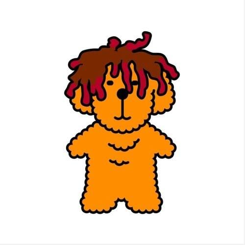 Album cover art for "thought of you" by gunk