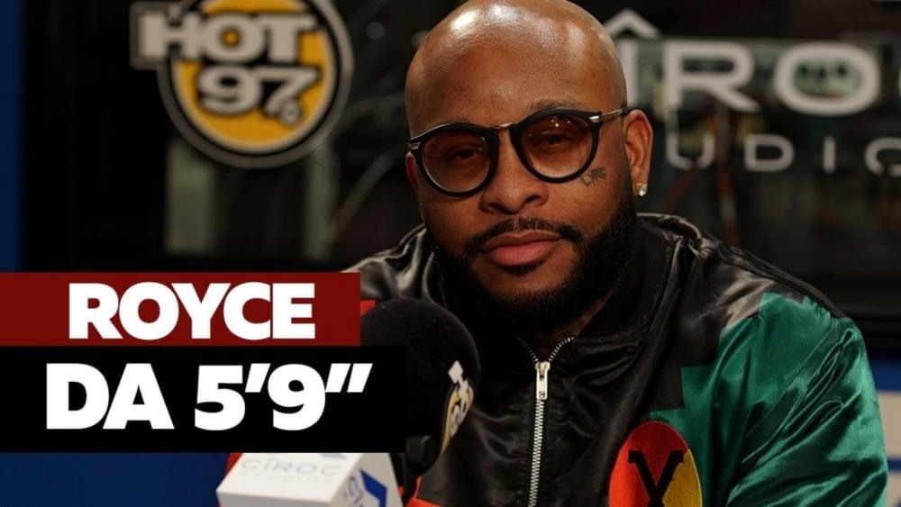 Album cover art for "Royce da 5'9" (2018) | Funk Flex | #Freestyle090" by Funkmaster Flex