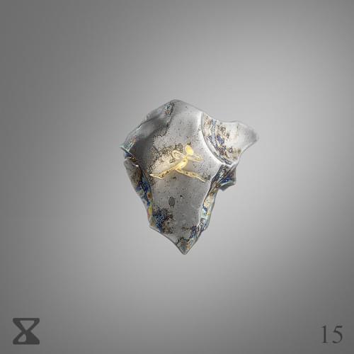 Album cover art for "STEEL INSIDE" by Rilès