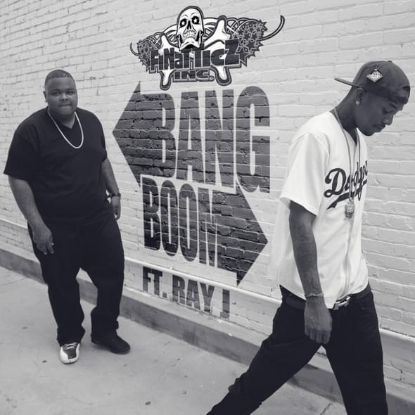 Album cover art for "Bang Boom" by Finatticz & Ray J