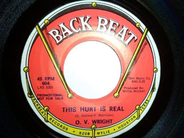 Album cover art for "This Hurt Is Real" by O.V. Wright