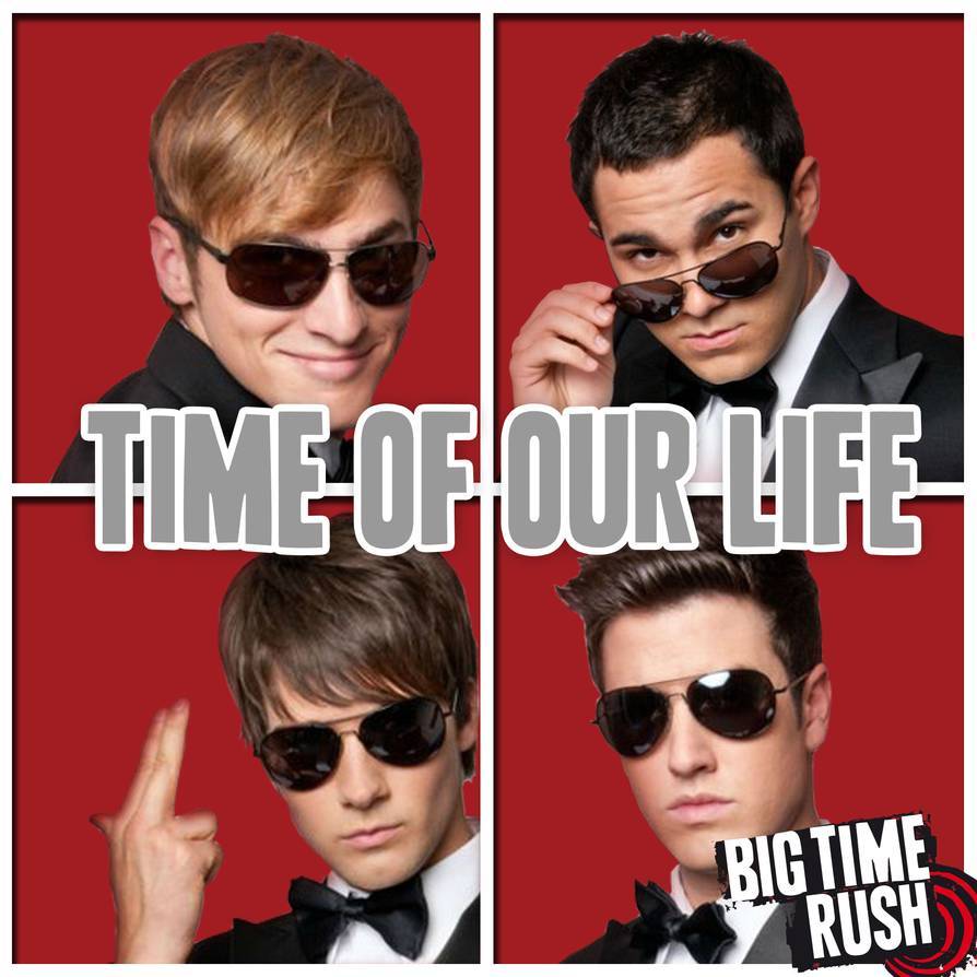 Album cover art for "Time of Our Life" by Big Time Rush