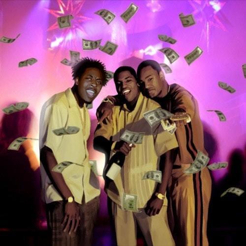 Album cover art for "New Money (Vlone Money)" by UnoTheActivist