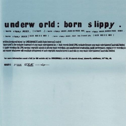 Album cover art for "Born Slippy .NUXX" by ​triple j