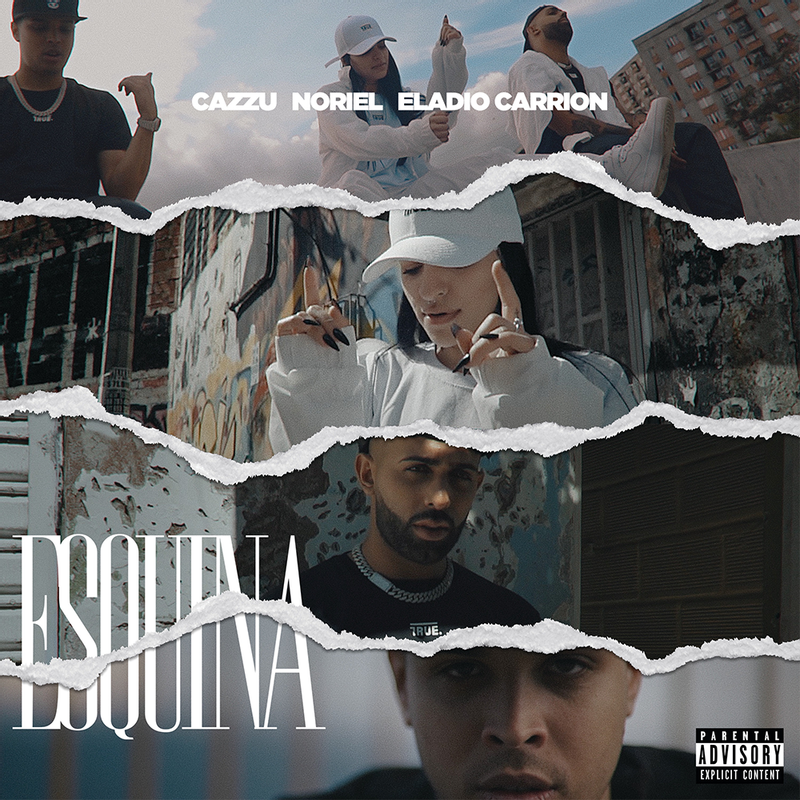 Album cover art for "Esquina" by Cazzu
