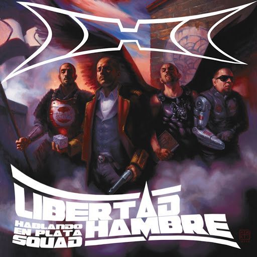 Album cover art for "El castigo de los Débiles" by Hablando en Plata Squad