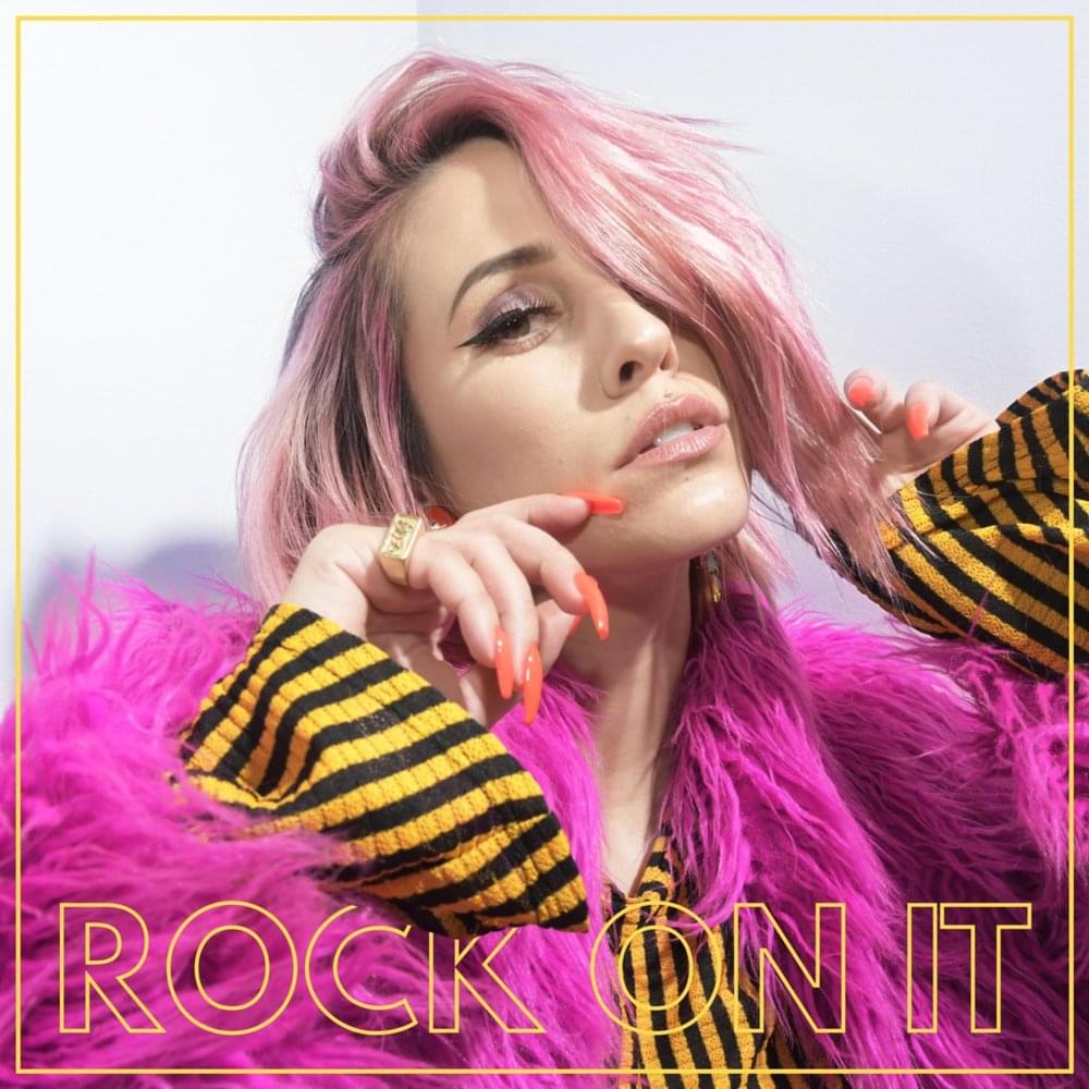 Album cover art for "Rock On It" by Dev
