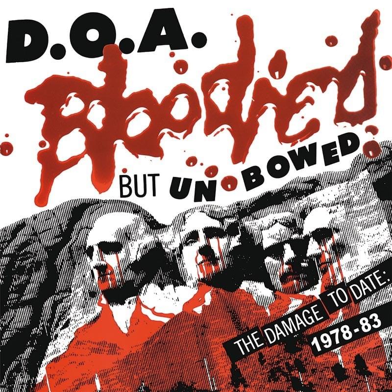 Album cover art for "Fucked Up Ronnie" by D.O.A.