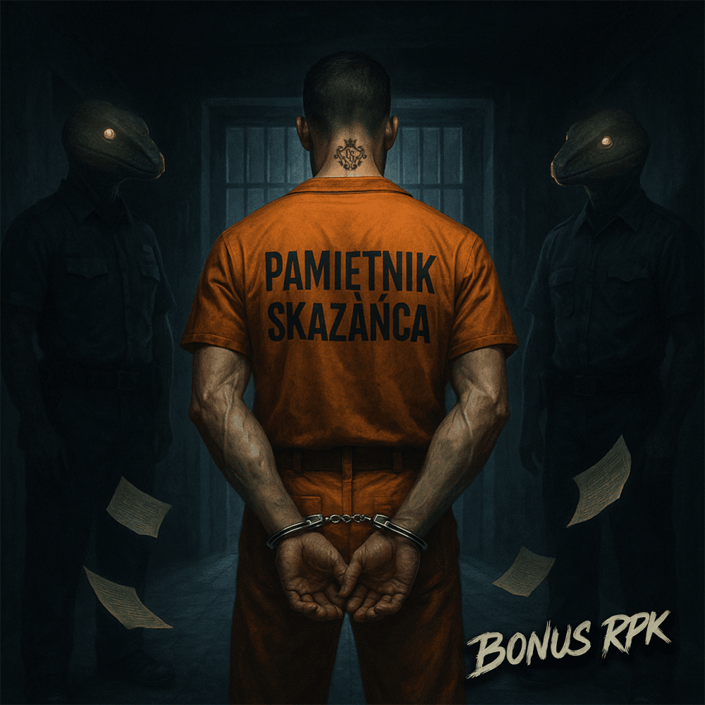 Album cover art for "Pamiętnik skazańca" by Bonus RPK