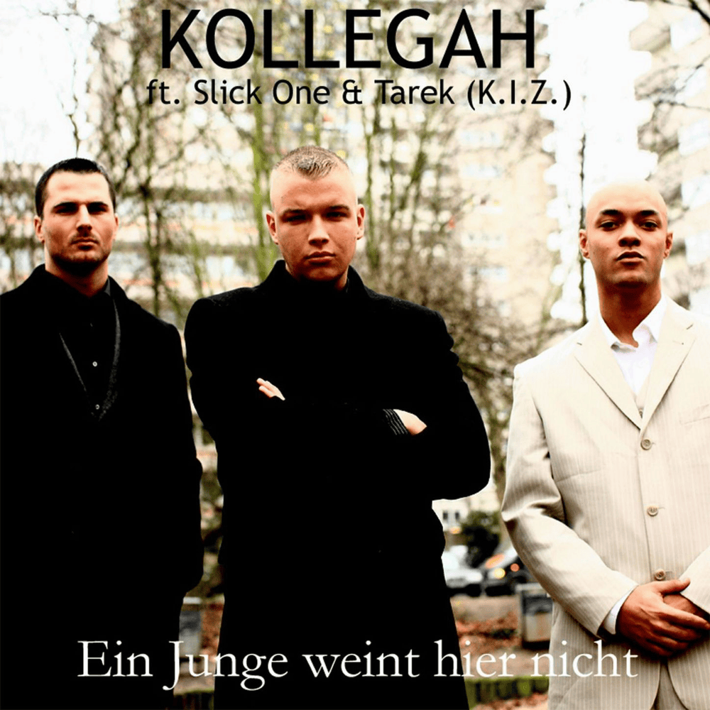 Album cover art for "Ein Junge weint hier nicht" by Kollegah