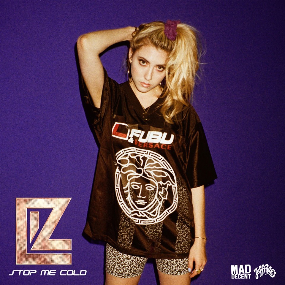 Album cover art for "Stop Me Cold" by LIZ