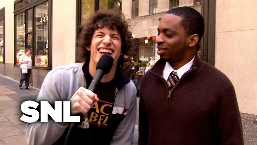 Album cover art for "Andy Walking" by Saturday Night Live & Andy Samberg