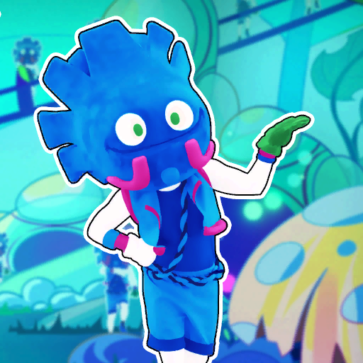 Album cover art for "Blue (Da Ba Dee)" by Ubisoft