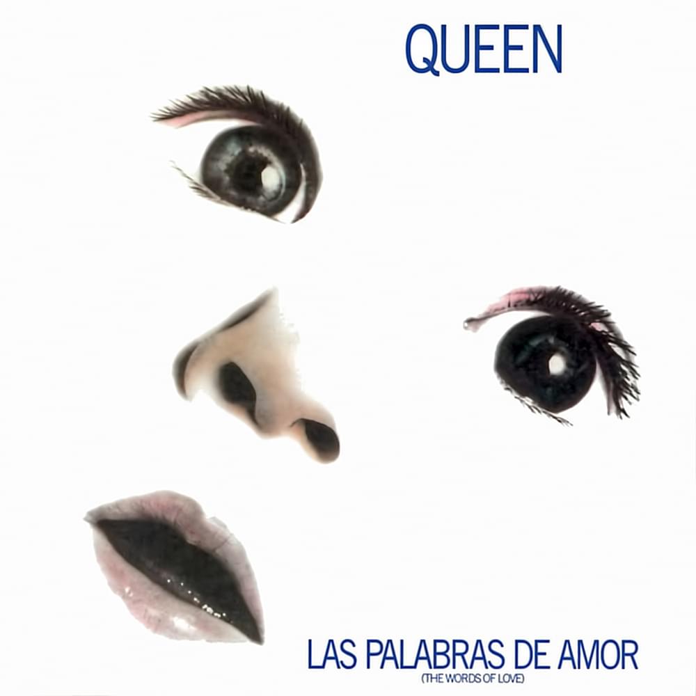 Album cover art for "Las Palabras de Amor (The Words of Love)" by Queen