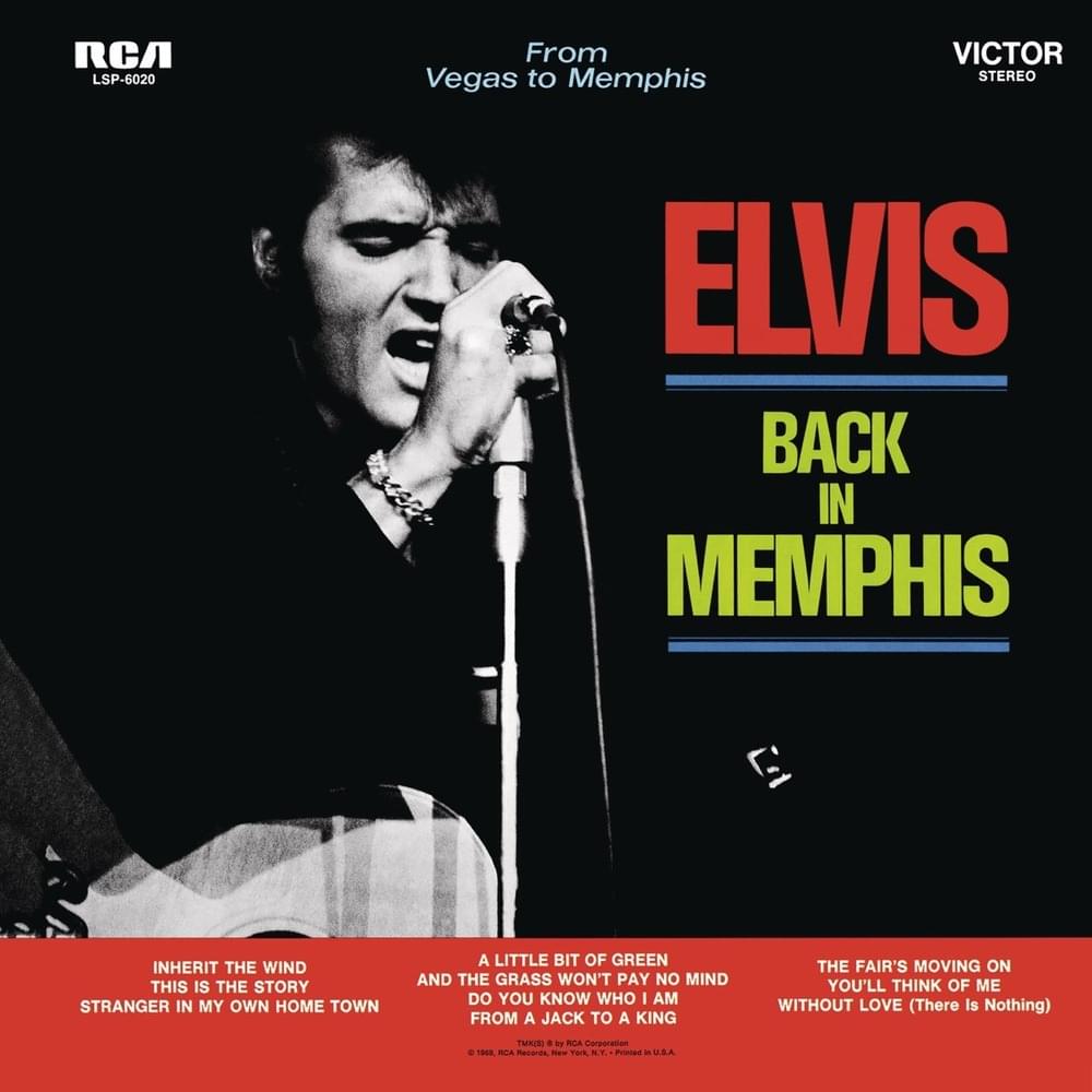 Album cover art for "From a Jack to a King" by Elvis Presley