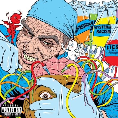 Album cover art for "Mentally Here" by Azizi Gibson