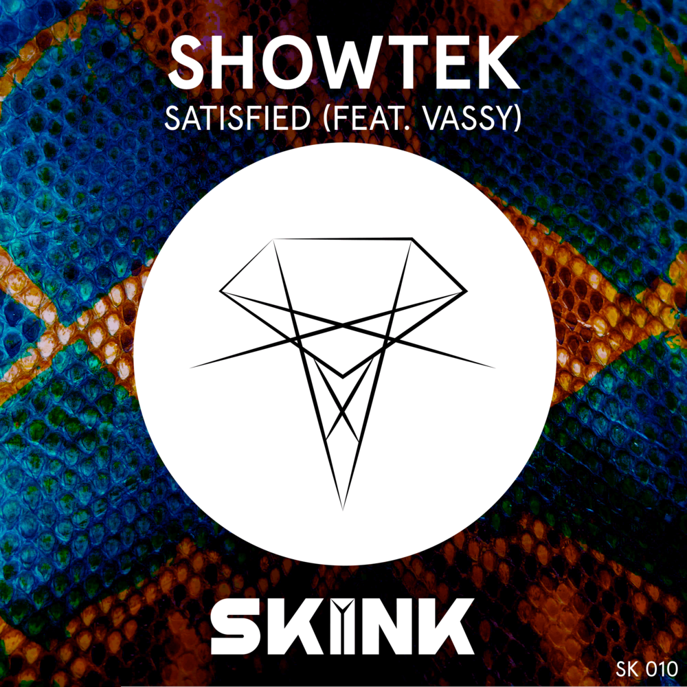 Album cover art for "Satisfied" by Showtek & VASSY