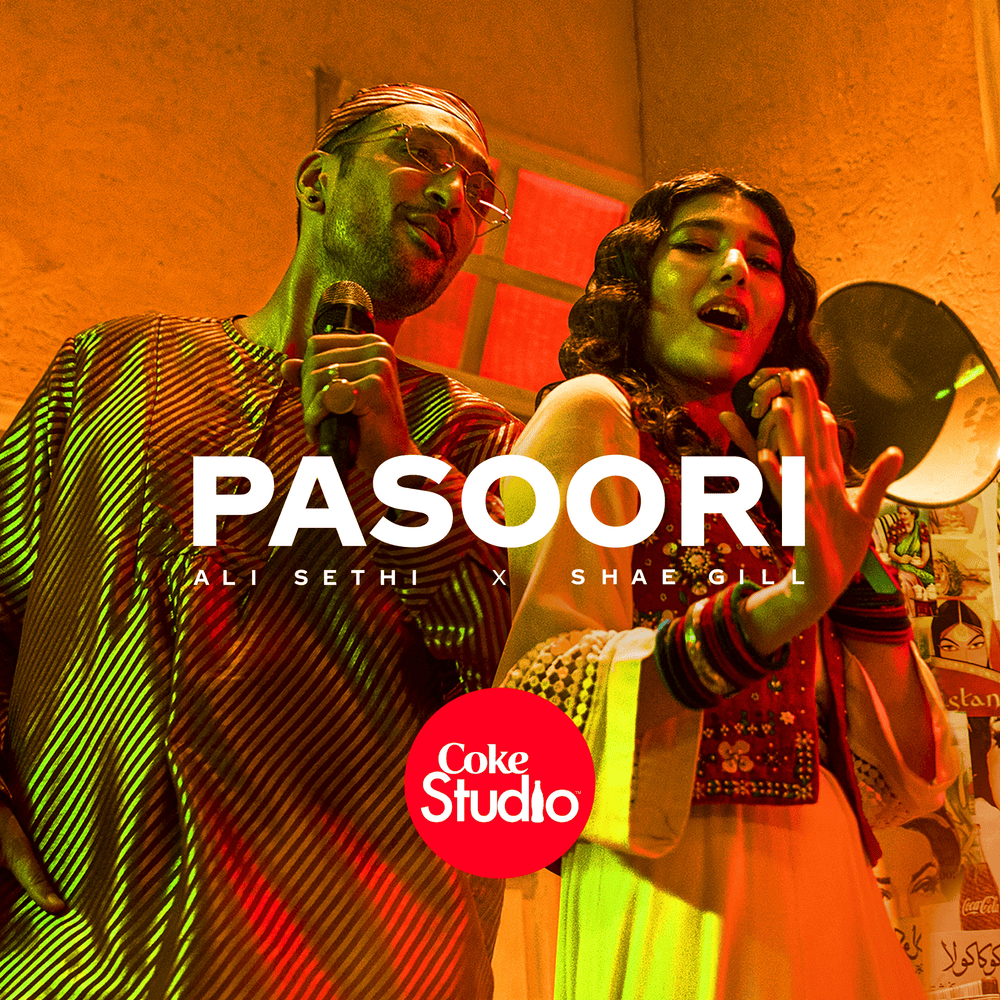 Album cover art for "Pasoori" by Shae Gill