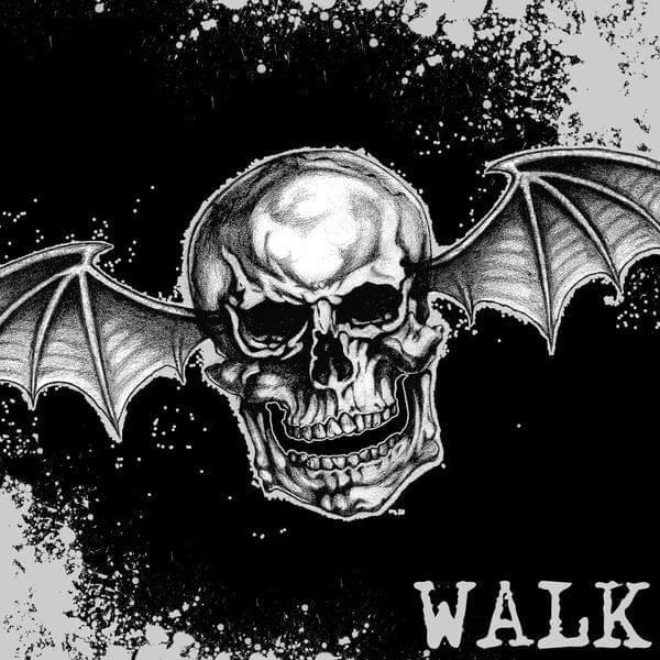 Album cover art for "Walk" by Avenged Sevenfold