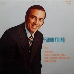 Album cover art for "Wine Me Up" by Faron Young