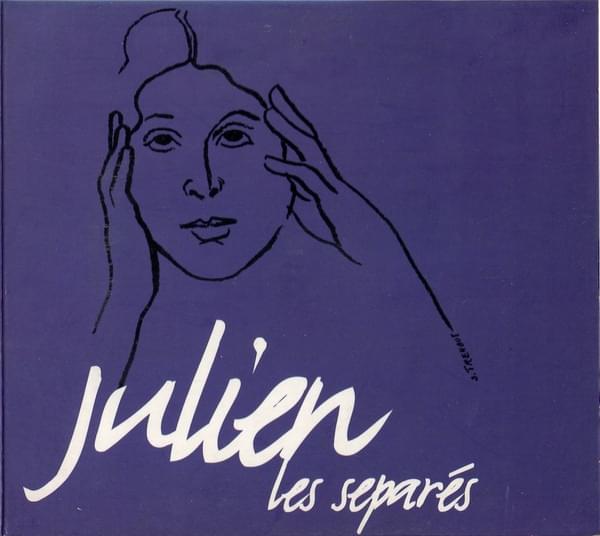 Album cover art for "Les Séparés" by Julien Clerc