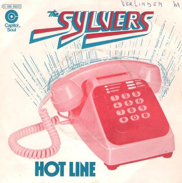 Album cover art for "Hot Line" by The Sylvers