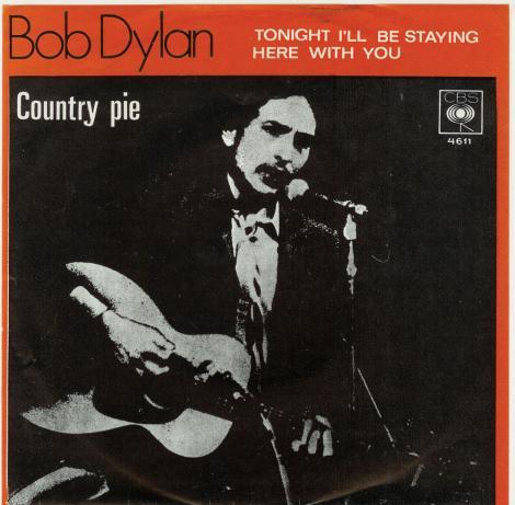 Album cover art for "Country Pie" by Bob Dylan