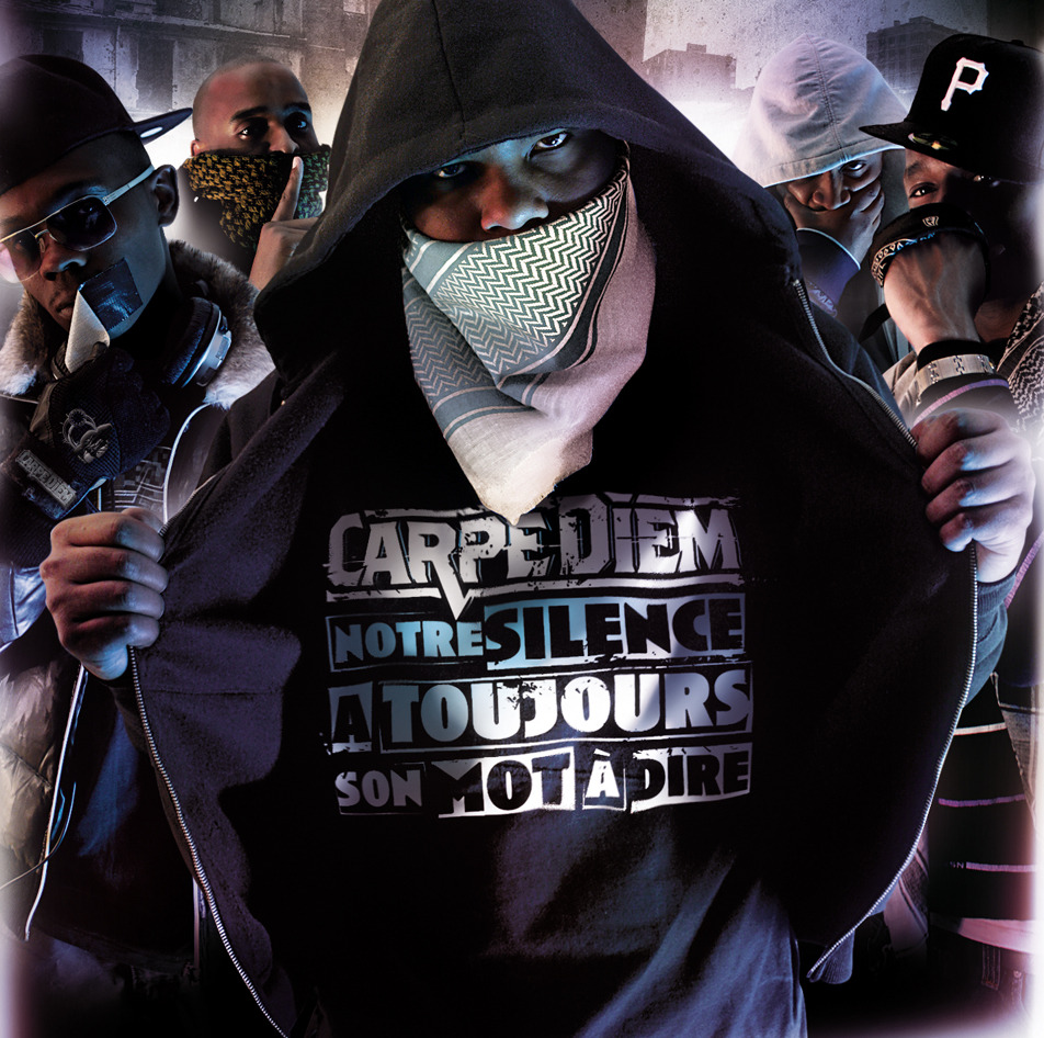 Album cover art for "Têtes capuchées" by Carpe Diem