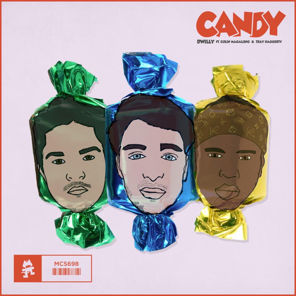 Album cover art for "Candy" by dwilly & Colin Mags & Tray Haggerty