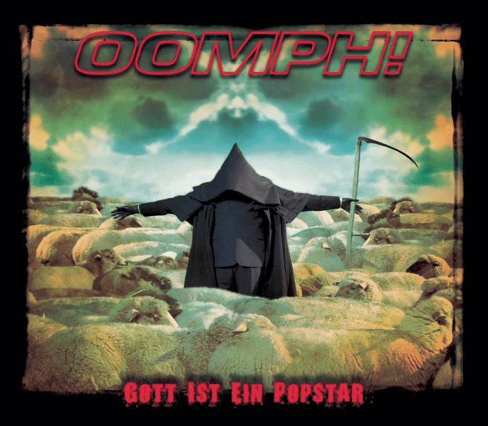 Album cover art for "Gott ist ein Popstar" by OOMPH!