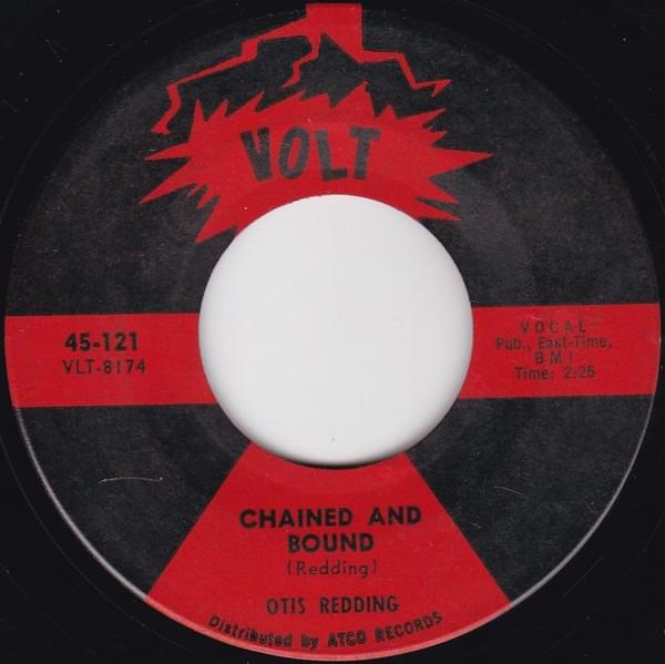 Album cover art for "Chained and Bound" by Otis Redding