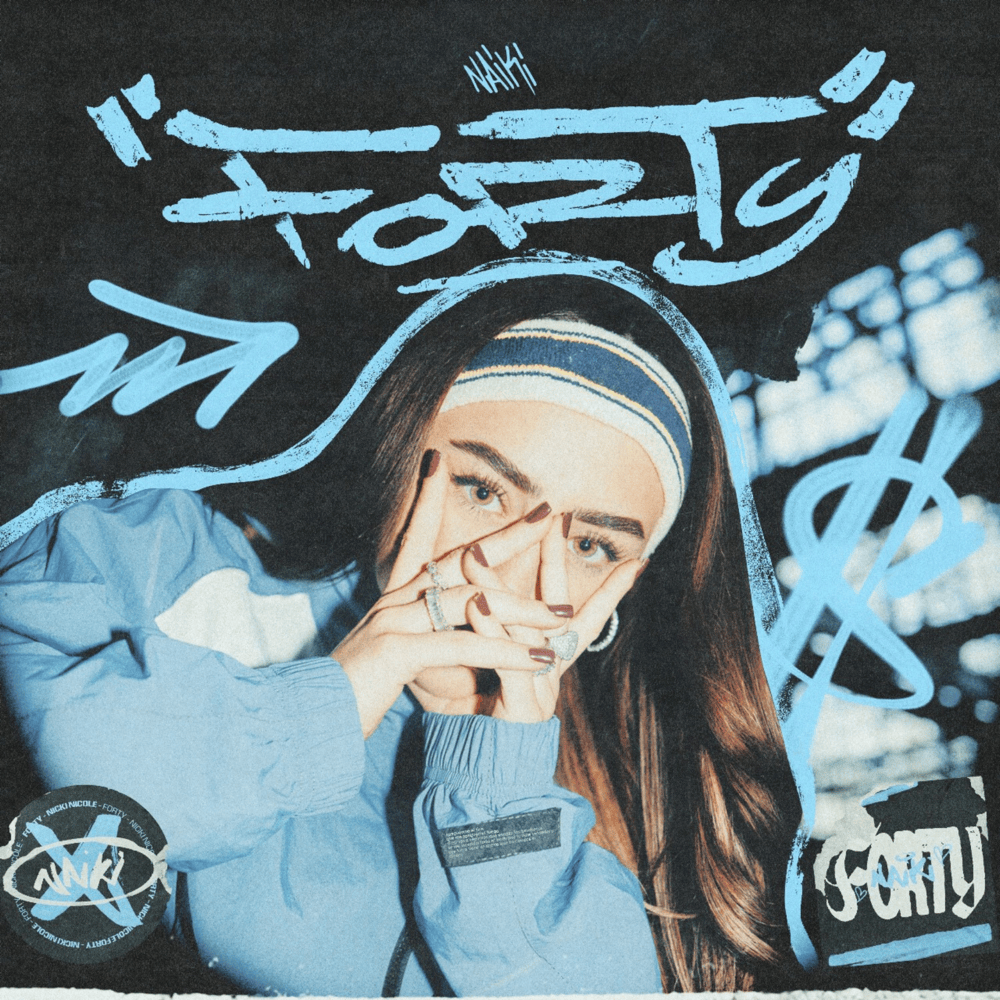 Album cover art for "FORTY" by NICKI NICOLE