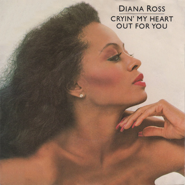 Album cover art for "Cryin’ My Heart Out for You" by Diana Ross