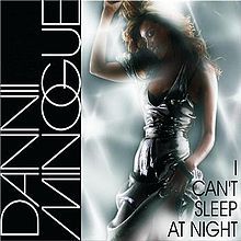 Album cover art for "I Can’t Sleep At Night" by Dannii Minogue