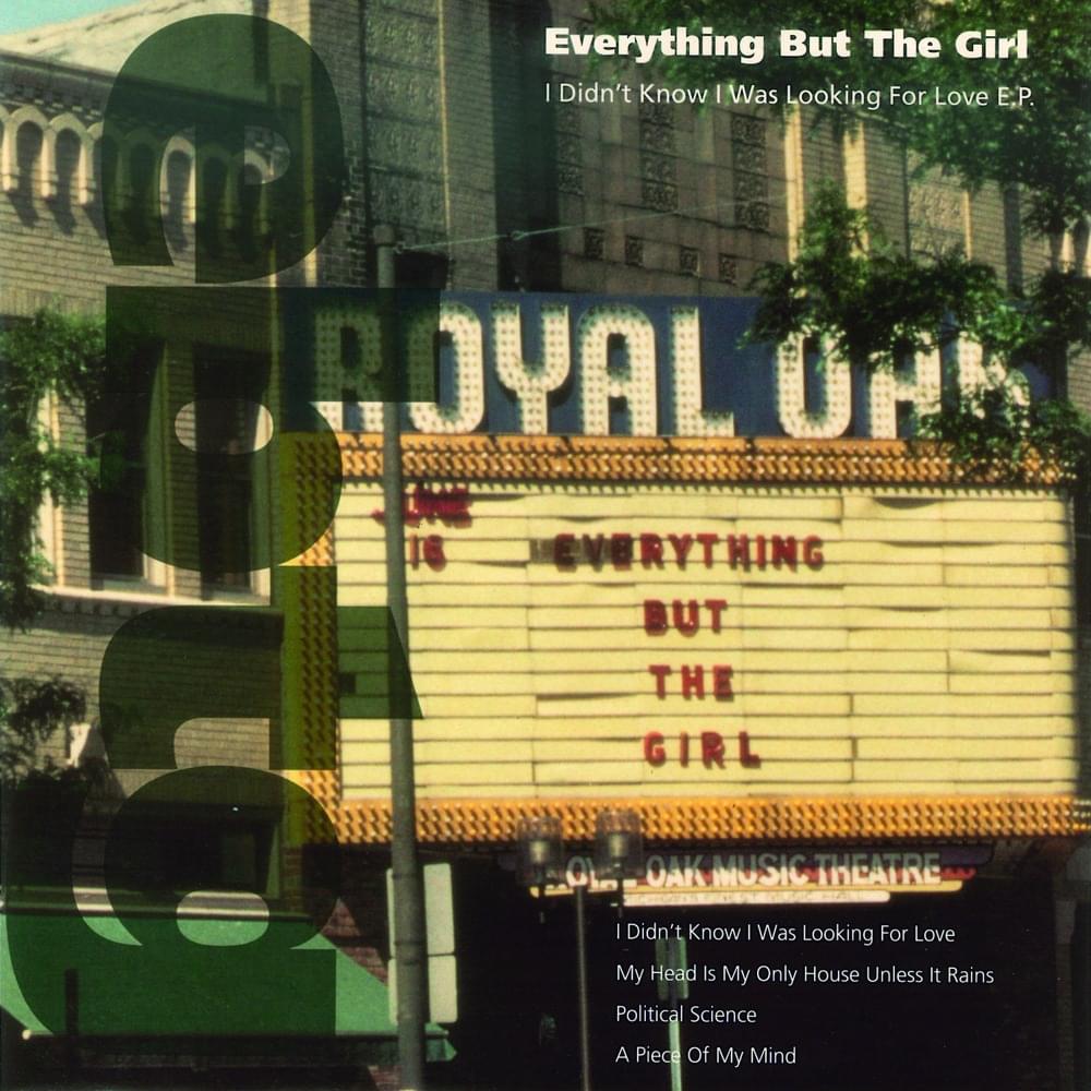 Album cover art for "A Piece of My Mind" by Everything But The Girl