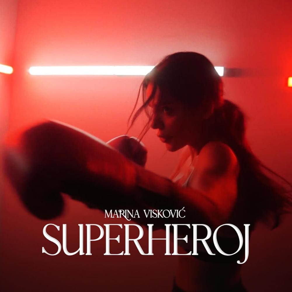Album cover art for "Superheroj (Momentum)" by Marina Visković