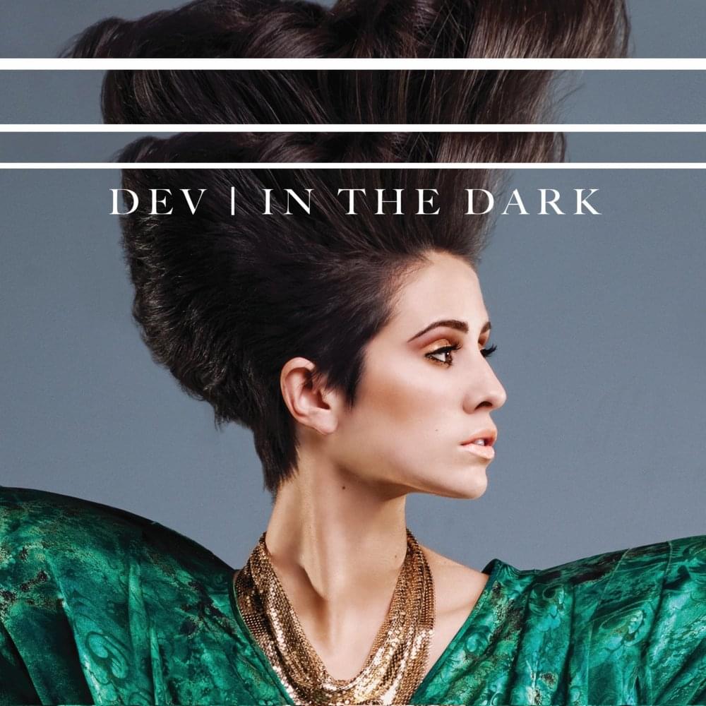 Album cover art for "In the Dark" by Dev
