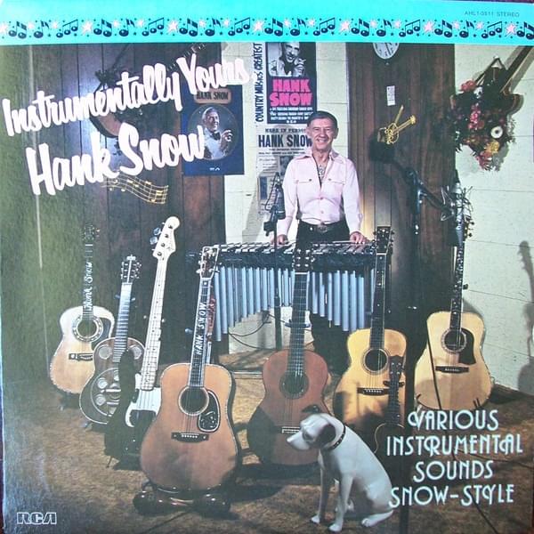 Cover image for Instrumentally Yours, Hank Snow