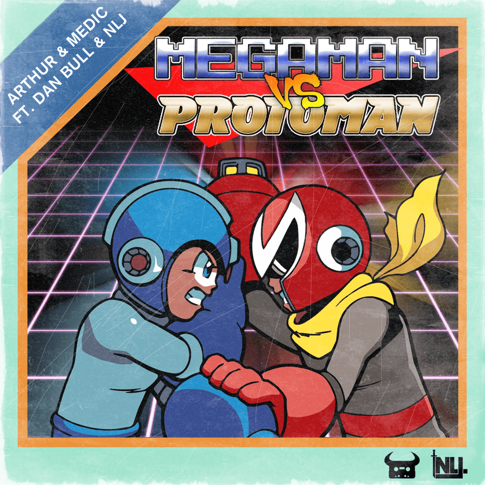 Megaman vs. Protoman by Arthur & Medic